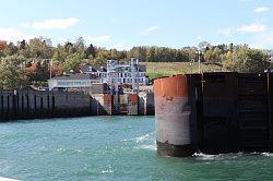 ferry van Rivière du Loup naar Saint Siméon